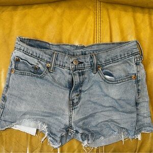 Denim Cutoff Levi’s Shorts